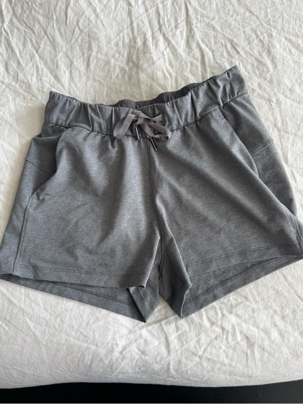 Lululemon Everyday Women's Gray Drawstring Shorts
